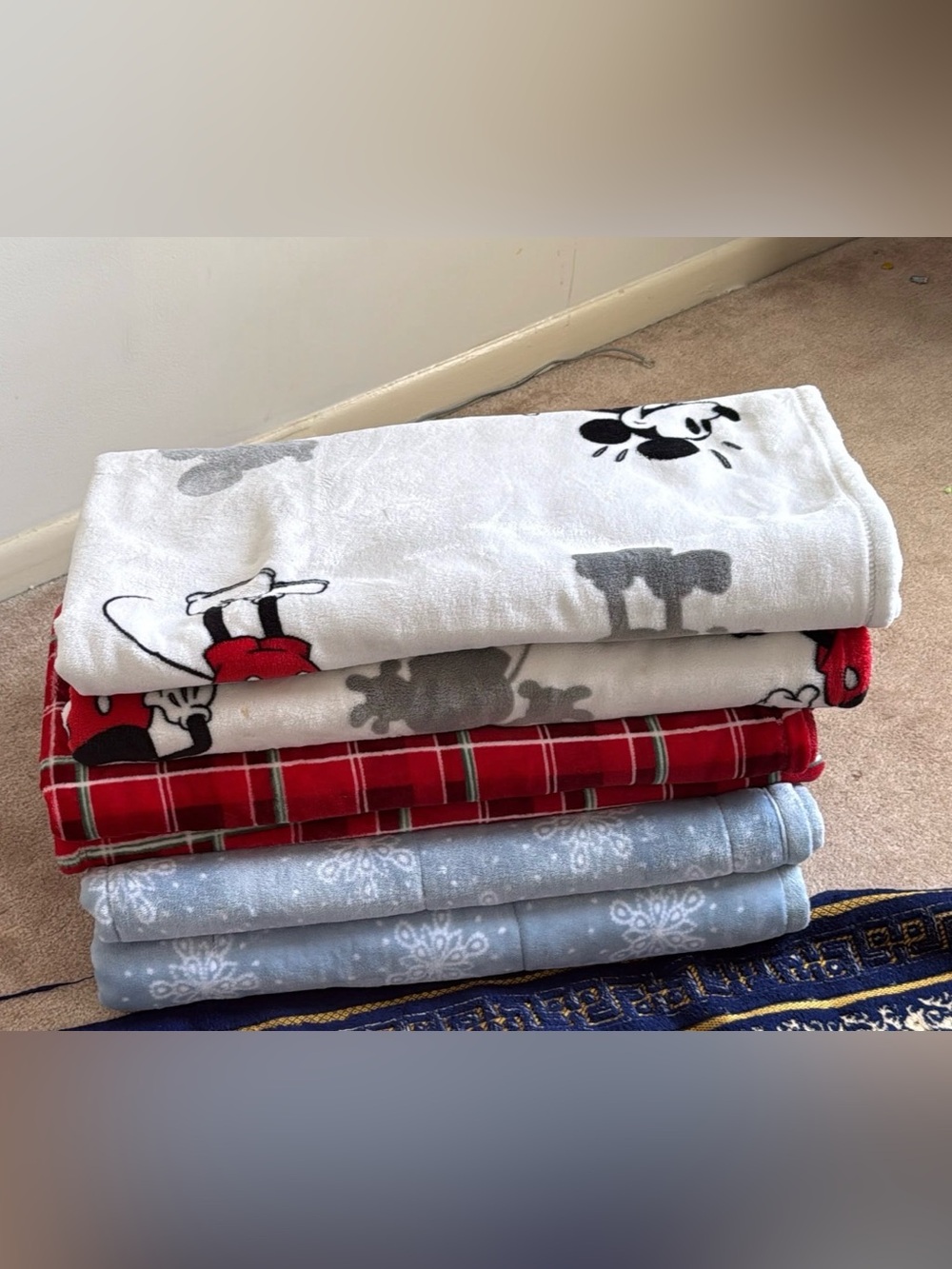 Bundle of blankets